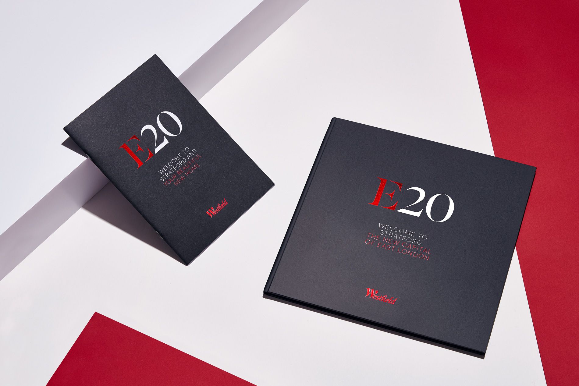 brochure and book design for westfield