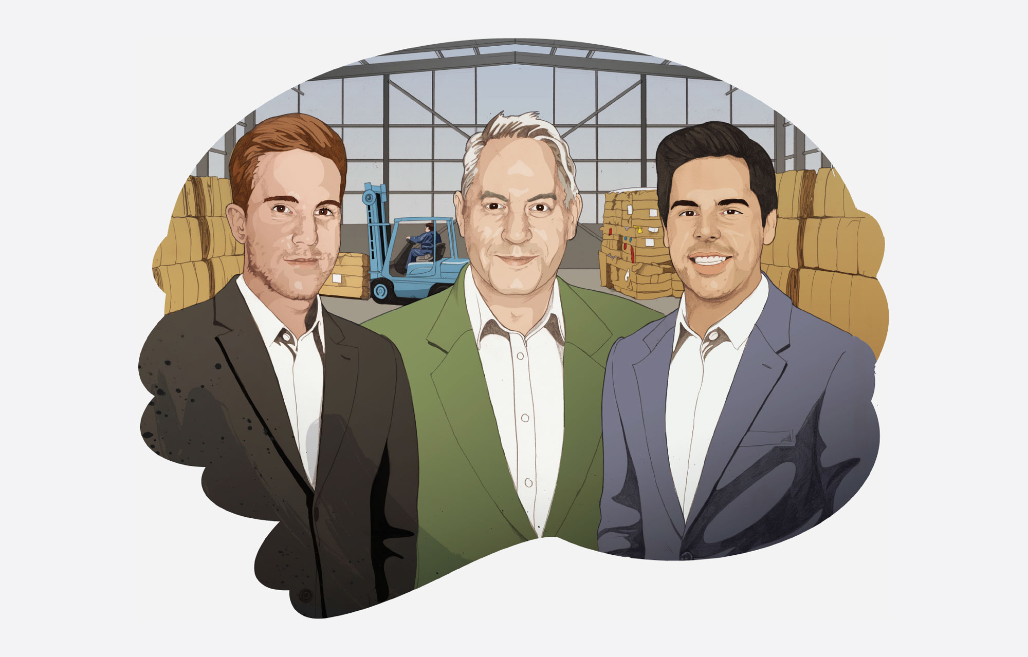 illustration of founders