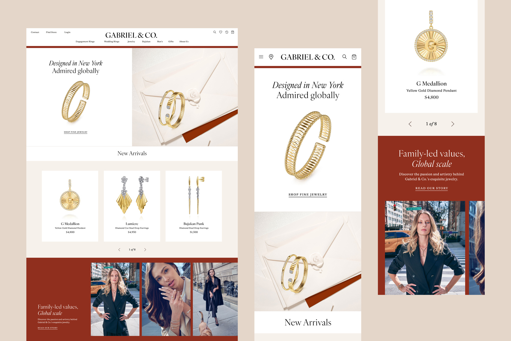 luxury jewellery website