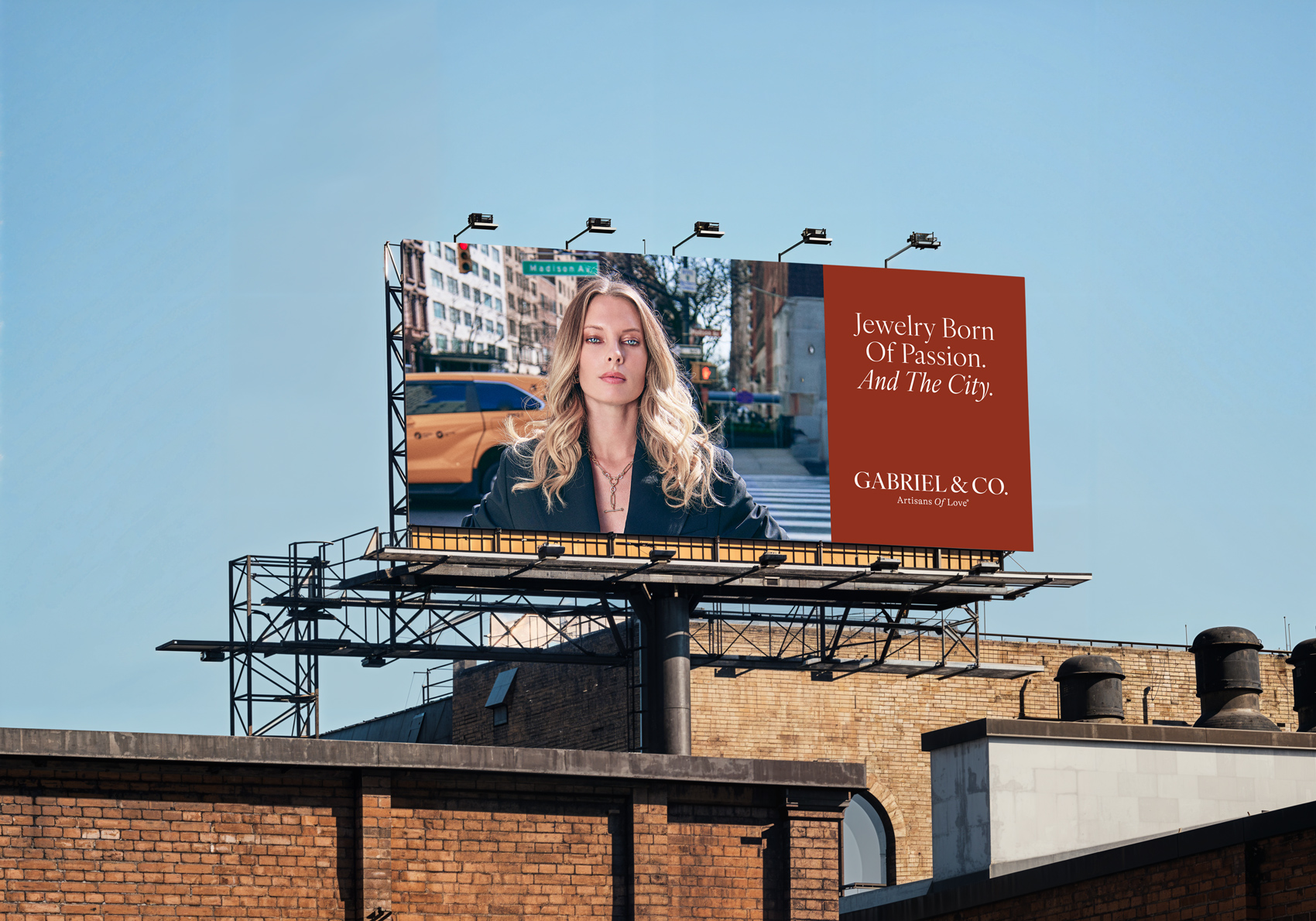 luxury jewellery billboard