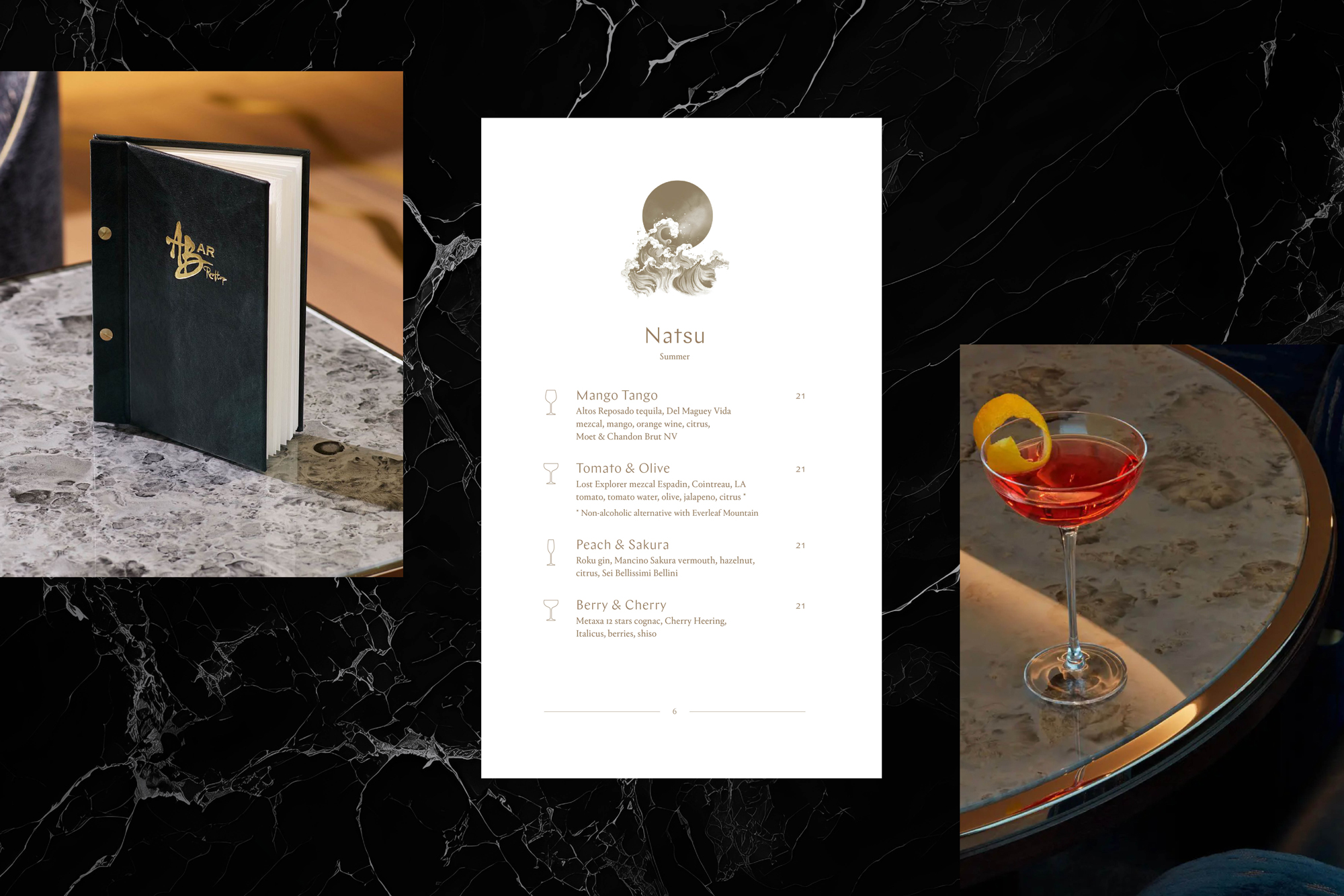 branding for luxury hotel bar