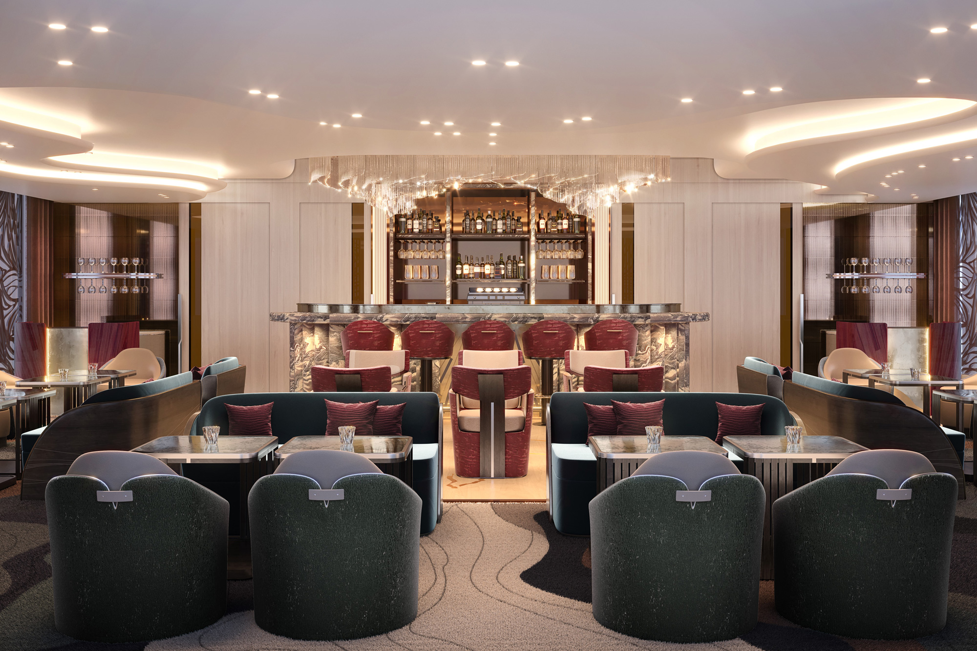 Mandarin Oriental bar interior